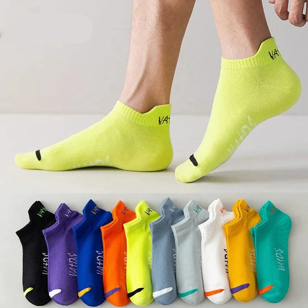 Atmungsaktive Herren Sport Knöchelsocken (5 Paar)