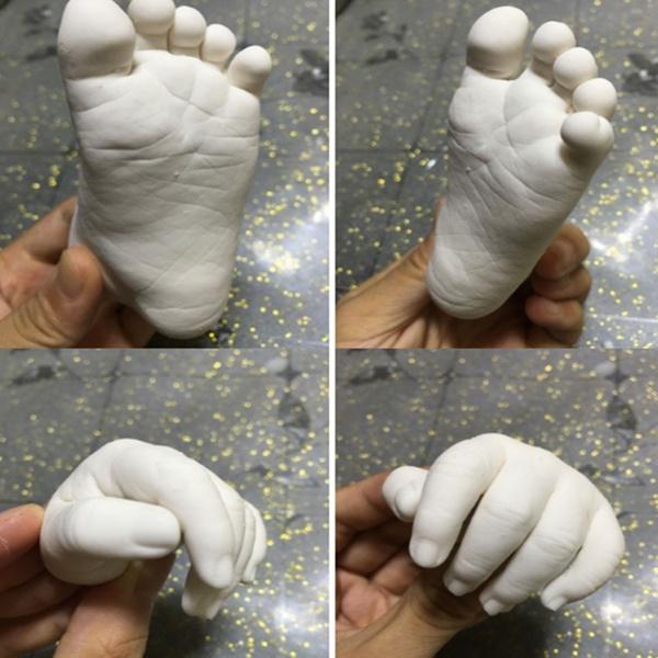 3D plaster memorial impression set