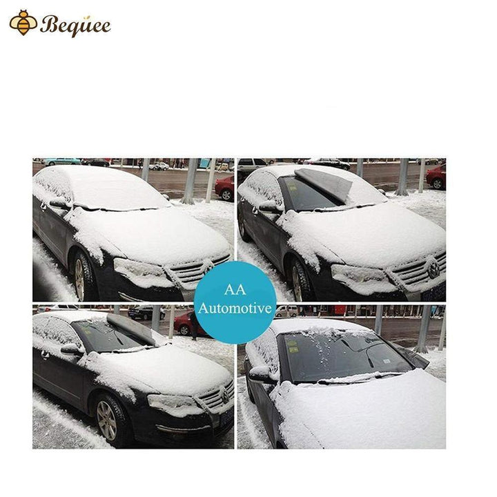 1 Stück Auto Magnetische Schneedecke, Halbe Abdeckung,  Windschutzscheibenabdeckung, Sonnenschutz, Schneeschutz, Staubschutz,  Magnetischer Schneeschutz