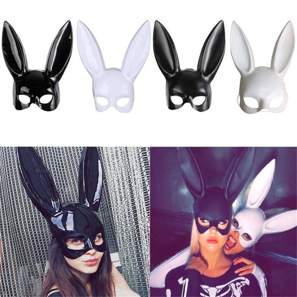 Wicked bunny rabbit half mask