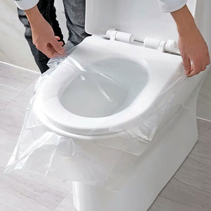 WC-Deckelbezug Einweg Toilettensitzbezug,für Unterwegs öffentlichen  Toiletten Rwoythk