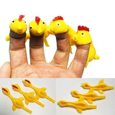 Slingshot chickens for fingers (10 pieces)