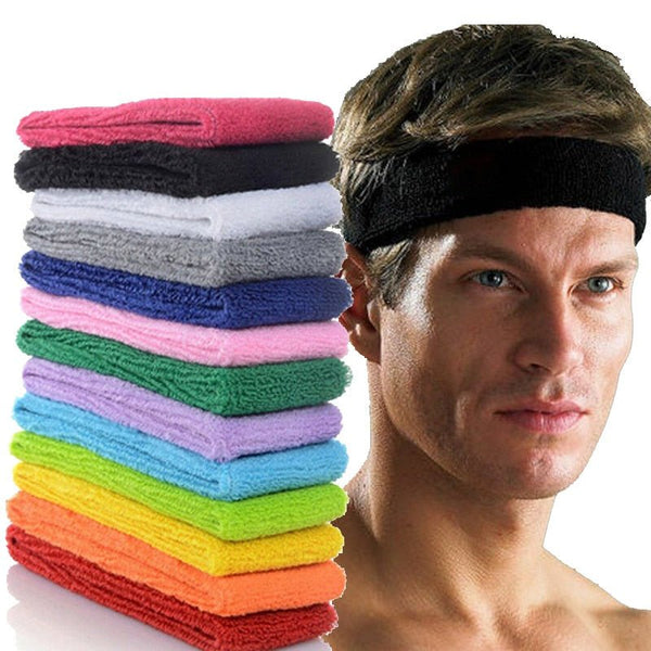 Sports yoga forehead sweatband