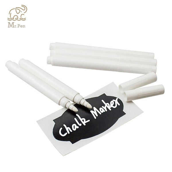 4 washable chalk markers