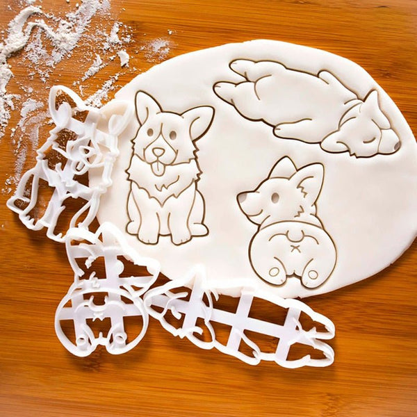 Cookie cutter "Dog from behind"