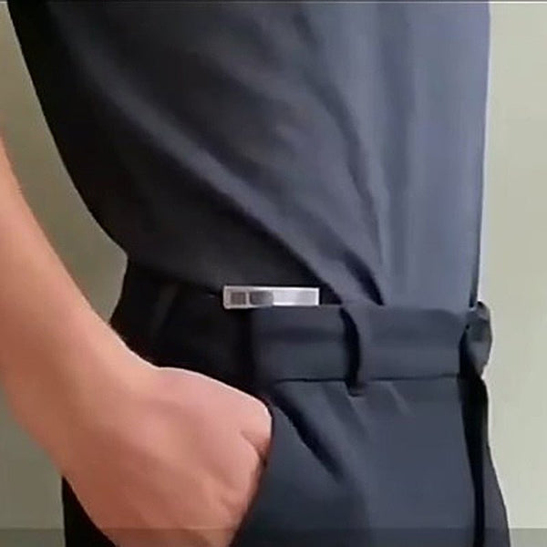 Multifunctional trousers tightening clip