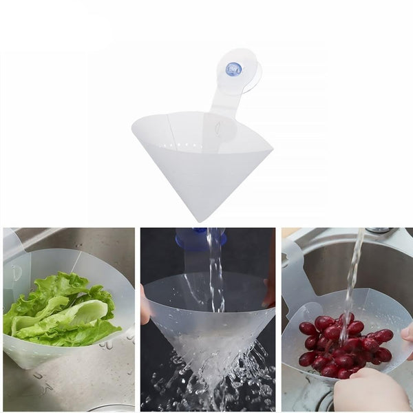 Multipurpose foldable sink strainer