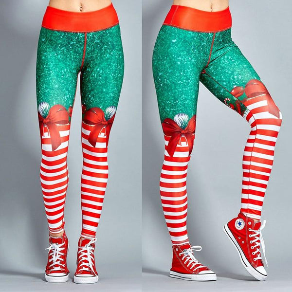 Funny Christmas leggings